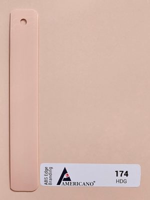174 HDG Powder Pink Edge Band is used as edge tap or banding for wall cabinet, wall panels, surface countertops, table countertop, kitchen cabinet, home furniture, office furniture & Tv cabinet.