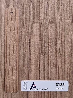3123 SUD Wellington Douglas Pine Edge Band is used as edge tap or banding for wall cabinet, wall panels, surface countertops, table countertop, kitchen cabinet, home furniture, office furniture & Tv cabinet.