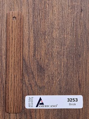 3253 BRS Amberes Edge Band is used as edge tap or banding for wall cabinet, wall panels, surface countertops, table countertop, kitchen cabinet, home furniture, office furniture & Tv cabinet.