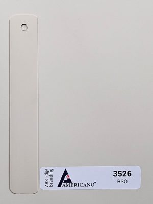 3526 RSO Porcelain Edge Band is used as edge tap or banding for wall cabinet, wall panels, surface countertops, table countertop, kitchen cabinet, home furniture, office furniture & Tv cabinet.