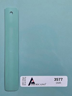 3577 SMR Green Tea Edge Band is used as edge tap or banding for wall cabinet, wall panels, surface countertops, table countertop, kitchen cabinet, home furniture, office furniture & Tv cabinet.