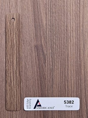 5382 TRC Chelsea Chestnut Brown Edge Band is used as edge tap or banding for wall cabinet, wall panels, surface countertops, table countertop, kitchen cabinet, home furniture, office furniture & Tv cabinet.