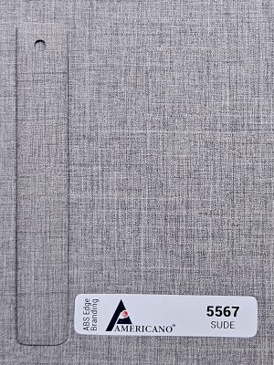 5567 SUD Grey Mesh Edge Band is used as edge tap or banding for wall cabinet, wall panels, surface countertops, table countertop, kitchen cabinet, home furniture, office furniture & Tv cabinet.
