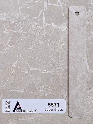 5571 SGL Creme Marquina Edge Band is used as edge tap or banding for wall cabinet, wall panels, surface countertops, table countertop, kitchen cabinet, home furniture, office furniture & Tv cabinet.